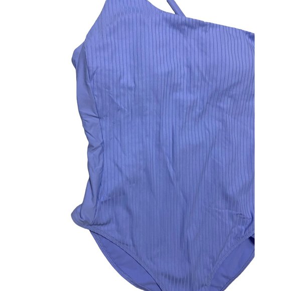 Athleta One-Shoulder Lavender One Piece Swimsuit size 16 - Picture 5 of 9